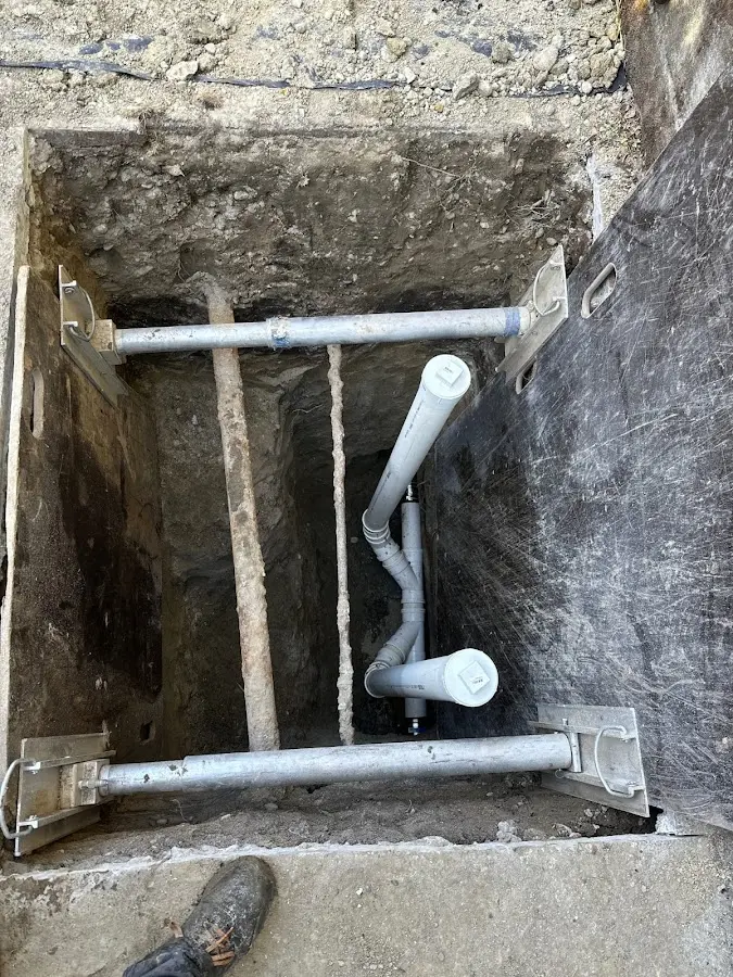 Experienced plumber completing Gas Line Repair work in Bluffton